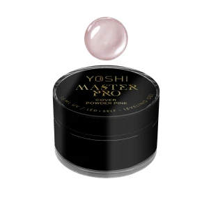 YOSHI Żel Samopoziomujący Master PRO Gel UV LED Cover Powder Pink 15 ml