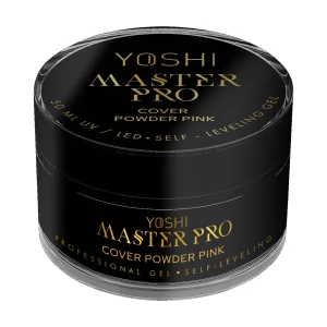 YOSHI Żel Samopoziomujący Master PRO Gel UV LED Cover Powder Pink 50 ml