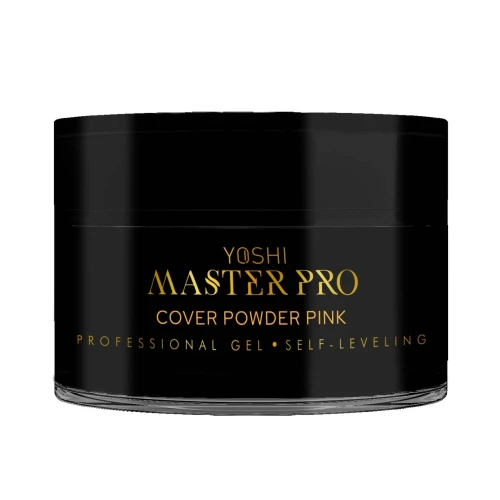 YOSHI Żel Samopoziomujący Master PRO Gel UV LED Cover Powder Pink<b>50 ml</b>