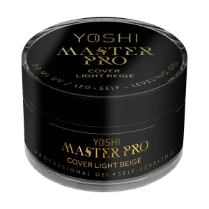 YOSHI Żel Samopoziomujący Master PRO Gel UV LED Cover Light Beige 50 ml