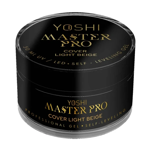 YOSHI Żel Samopoziomujący Master PRO Gel UV LED Cover Light Beige <b>50 ml</b>