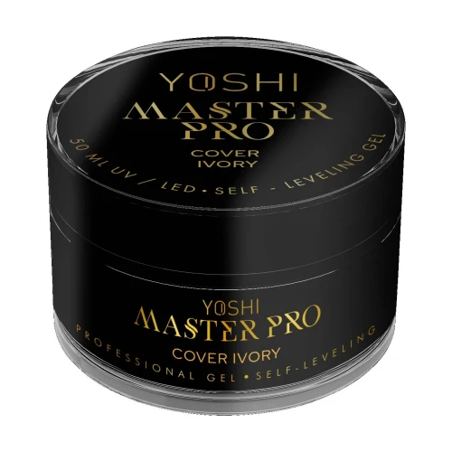 YOSHI Żel Samopoziomujący Master PRO Gel UV LED Cover Ivory <b>50 ml</b>