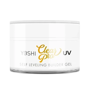 YOSHI Żel Clear PRO Gel UV LED Self Leveling 50 ml