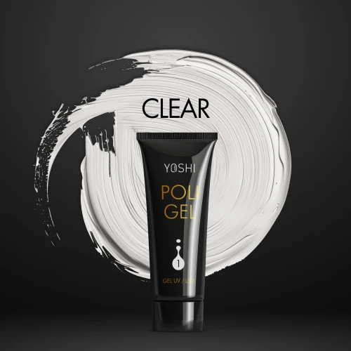 YOSHI Akrylożel UV LED Poligel No1 Clear 30ml