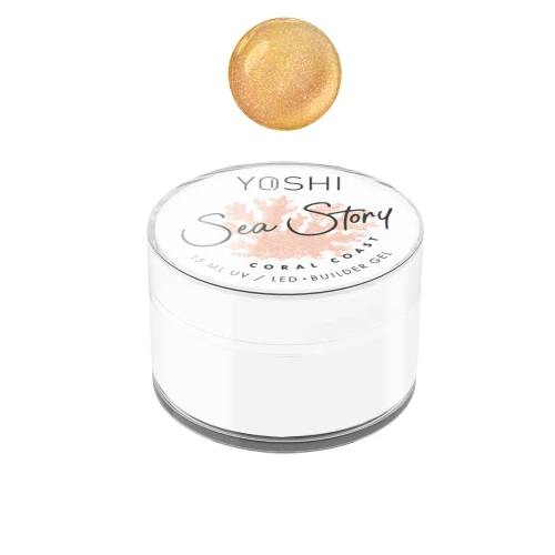 YOSHI Żel SEA STORY GEL UV LED Coral Coast <b>15 ml</b>