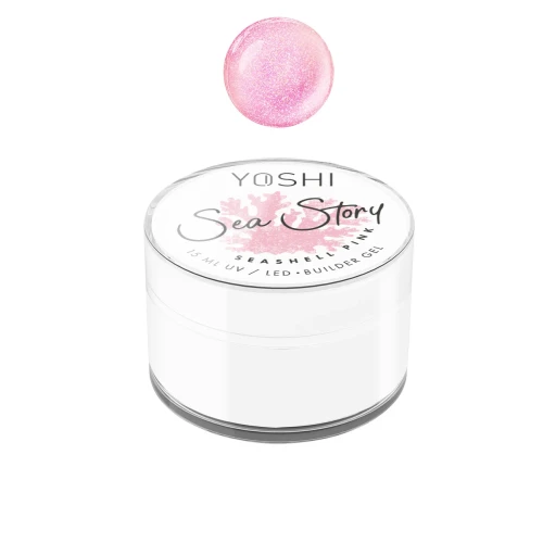 YOSHI Żel SEA STORY GEL UV LED Seashell Pink <b>15 ml</b>
