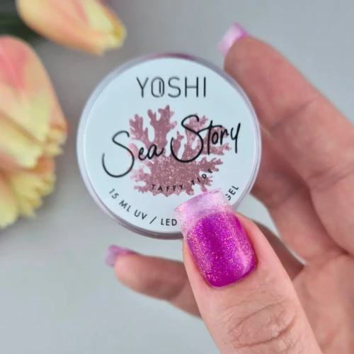 YOSHI Żel SEA STORY GEL UV LED Taffy Tide <b>15 ml</b>