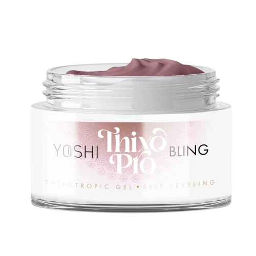 YOSHI Żel Samopoziomujący Thixo PRO Gel UV LED Bling  <b>50 ml</b>