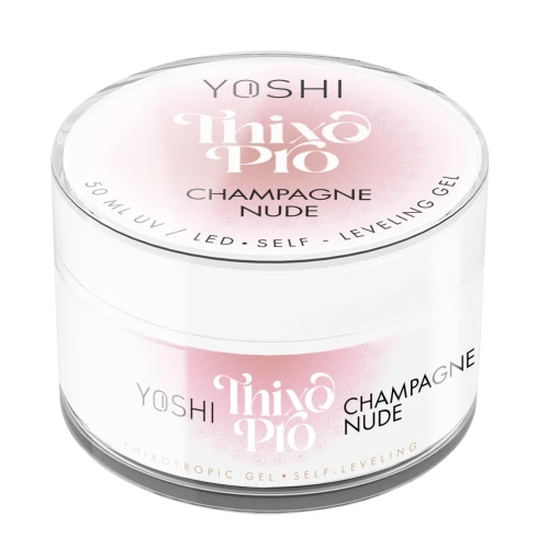 YOSHI Żel Samopoziomujący Thixo PRO Gel UV LED Champagne Nude <b>50 ml</b>