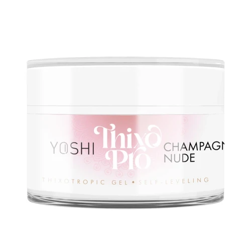 YOSHI Żel Samopoziomujący Thixo PRO Gel UV LED Champagne Nude <b>50 ml</b>