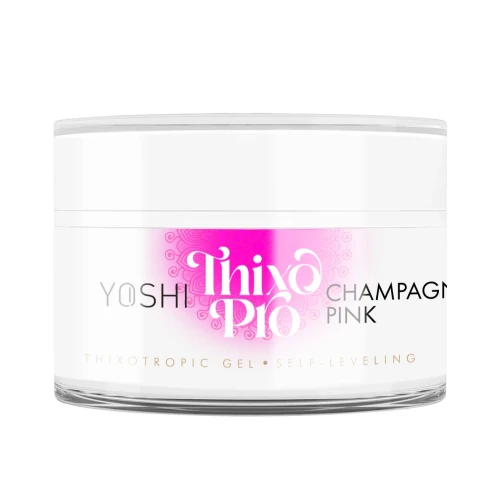 YOSHI Żel Samopoziomujący Thixo PRO Gel UV LED Champagne Pink <b>50 ml</b>
