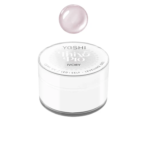 YOSHI Żel Samopoziomujący Thixo PRO Gel UV LED Ivory <b>15ml</b>