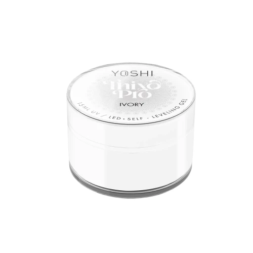 YOSHI Żel Samopoziomujący Thixo PRO Gel UV LED Ivory <b>15ml</b>