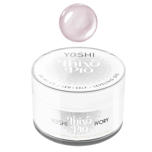 YOSHI Żel Samopoziomujący Thixo PRO Gel UV LED Ivory <b>50ml</b>