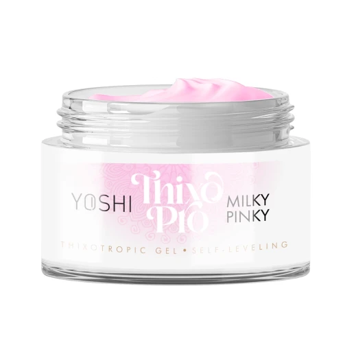 YOSHI Żel Samopoziomujący Thixo PRO Gel UV LED Milky Pinky <b>50ml</b>