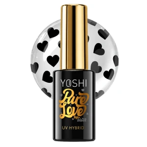 YOSHI Pure Love Top BLACK UV Hybrid 10 ml