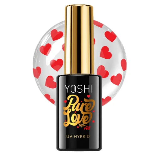 YOSHI Pure Love Top RED UV Hybrid 10 ml