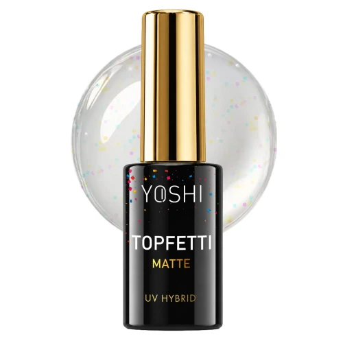 YOSHI UV Hybrid Topfetti Matte 10 ml