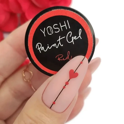 YOSHI Paint Gel UV LED 5 ml – Red