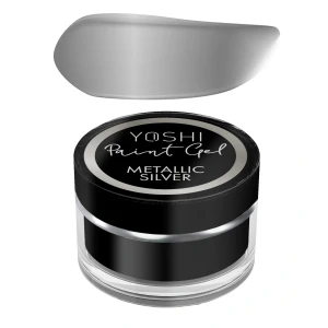 YOSHI Paint Gel UV LED 5 ml – Metallic Silver