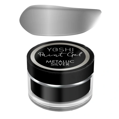 YOSHI Paint Gel UV LED 5 ml – Metallic Silver