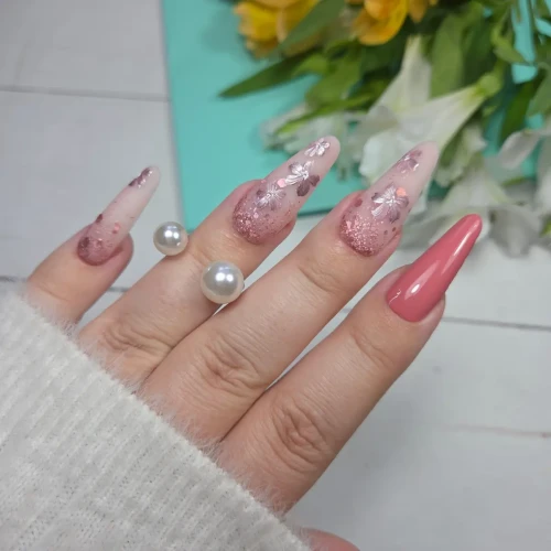 YOSHI Paint Gel UV LED 5 ml – Metallic Rose