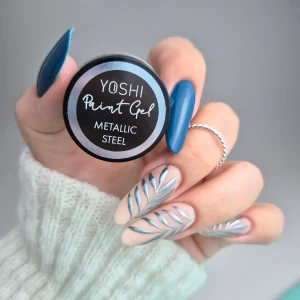 YOSHI Paint Gel UV LED 5 ml – Metallic Steel