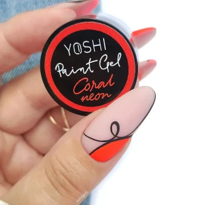 YOSHI Paint Gel UV LED 5 ml – Coral Neon