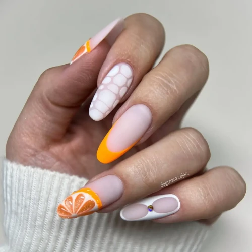 YOSHI Paint Gel UV LED 5 ml – Orange Neon
