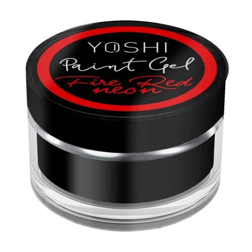 YOSHI Paint Gel UV LED 5 ml – Fire Red Neon