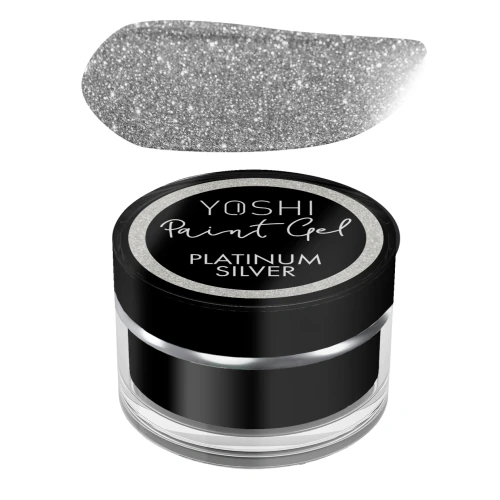 YOSHI Paint Gel UV LED 5 ml – Platinum Silver