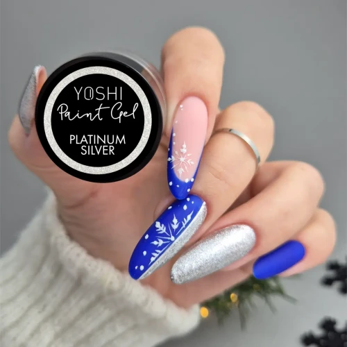 YOSHI Paint Gel UV LED 5 ml – Platinum Silver