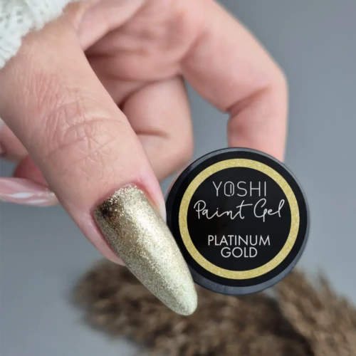 YOSHI Paint Gel UV LED 5 ml – Platinum Gold