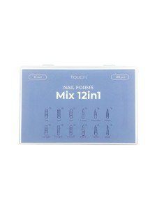 TOUCH Górne formy do przedłużania - Mix 12 in 1, 288 szt