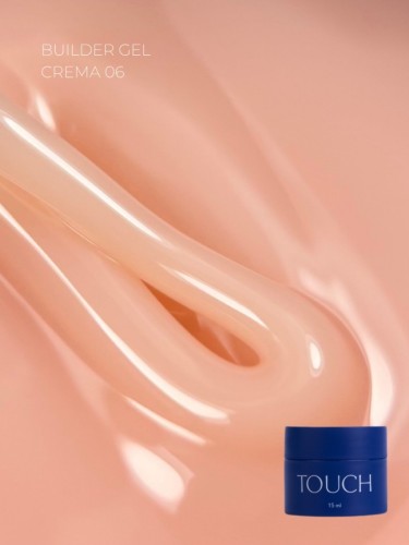 TOUCH gel Builder gel Crema 06, 15 ml