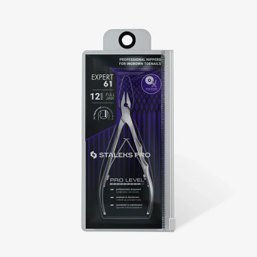 STALEKS EXPERT 61 Cążki profesjonalne do wrastających paznokci, 12 mm