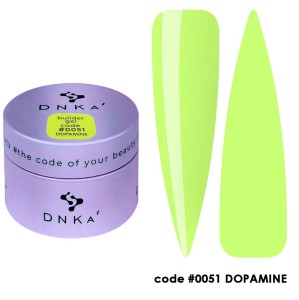 DNKa BUILDER GEL NEW FORMULA, 15 ml #0051 Dopamine