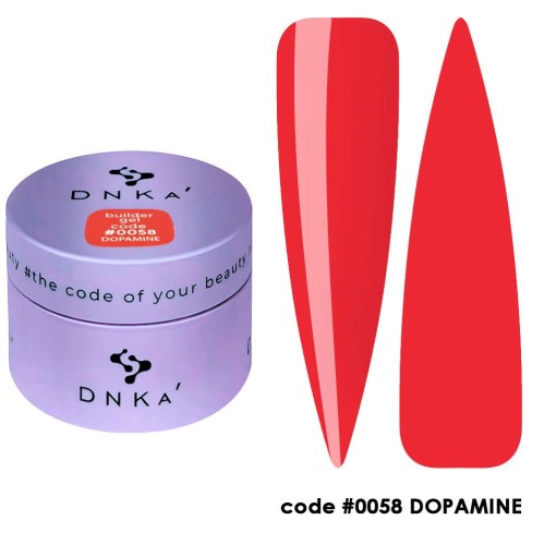 DNKa BUILDER GEL NEW FORMULA, 15 ml #0058 Dopamine