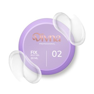 DIVNA Fix Jelly Gel 02 15 ml Przezroczysty