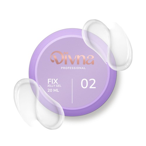 DIVNA Fix Jelly Gel 02 15 ml Przezroczysty