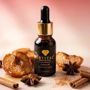CRYSTAL Cuticle Oil - Cinnamon Apple