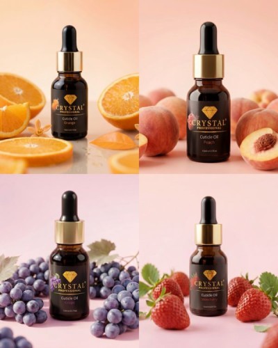 CRYSTAL Cuticle Oil - Cinnamon Apple