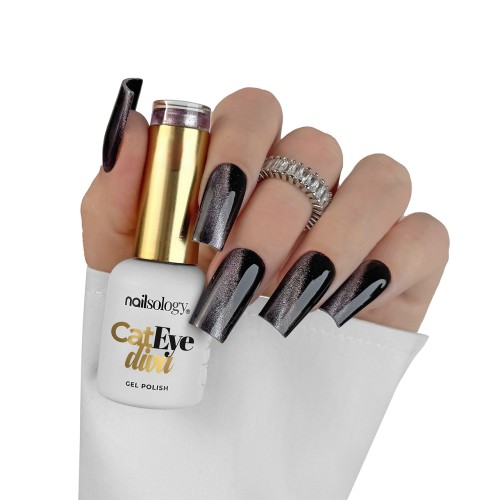 Clavier Nailsology Lakier hybrydowy Cat Eye Diva C07 Pawparazzi, efekt magnetyczny