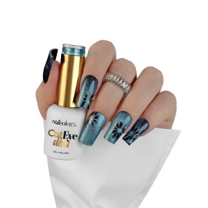 Clavier - Nailsology Lakier hybrydowy z efektem kociego oka Cat Eye Diva, C05 Catlantis, 8ml