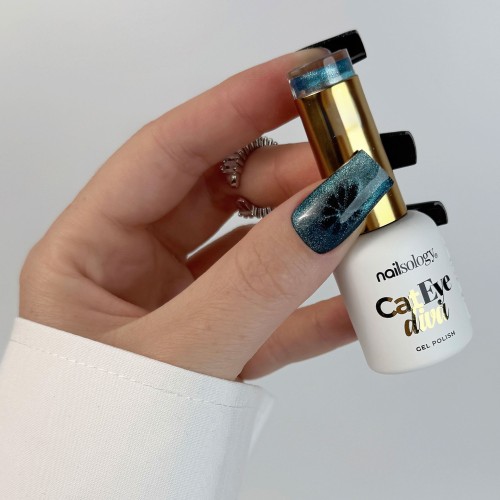Clavier - Nailsology Lakier hybrydowy z efektem kociego oka Cat Eye Diva, C05 Catlantis, 8ml