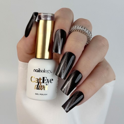 Clavier Nailsology Cat Eye Diva lakier hybrydowy efekt kociego oka