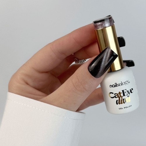 Clavier Nailsology Cat Eye Diva lakier hybrydowy efekt kociego oka