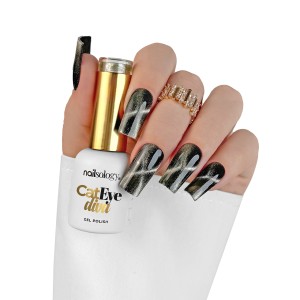 Clavier - Nailsology Lakier hybrydowy Cat Eye Diva C02 Meowtini, 8ml