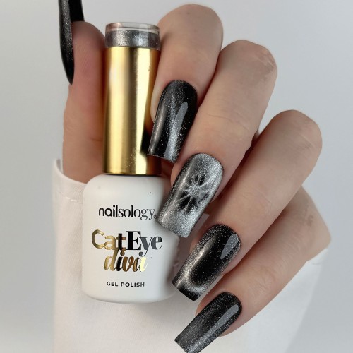 Clavier Nailsology Cat Eye Diva lakier hybrydowy efekt kociego oka