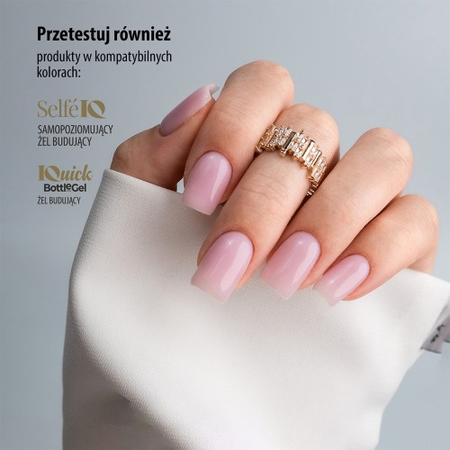 Clavier Nailsology TintIQ Top Coat Pinky Promise TT03 lakier nawierzchniowy eleganckie mleczne wykończenie